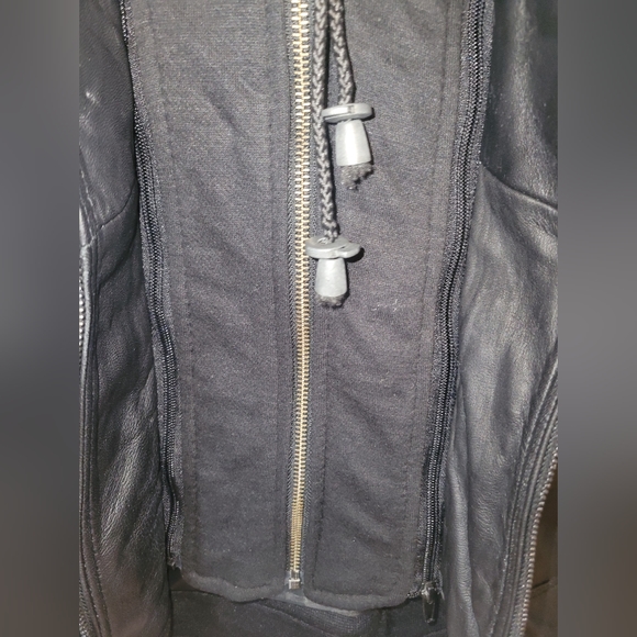 Real leather jacket - Picture 3 of 9